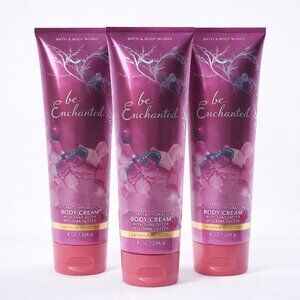 Bath & Body Works Body Cream Bundle – BE ENCHANTED – Set of 3 – New